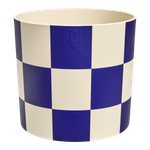 blocks & stripes 15cm royal blue